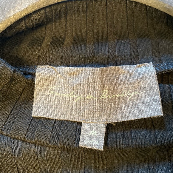 Anthropologie, Sunday in Brooklyn, body con maxi dress in black. - Picture 6 of 7